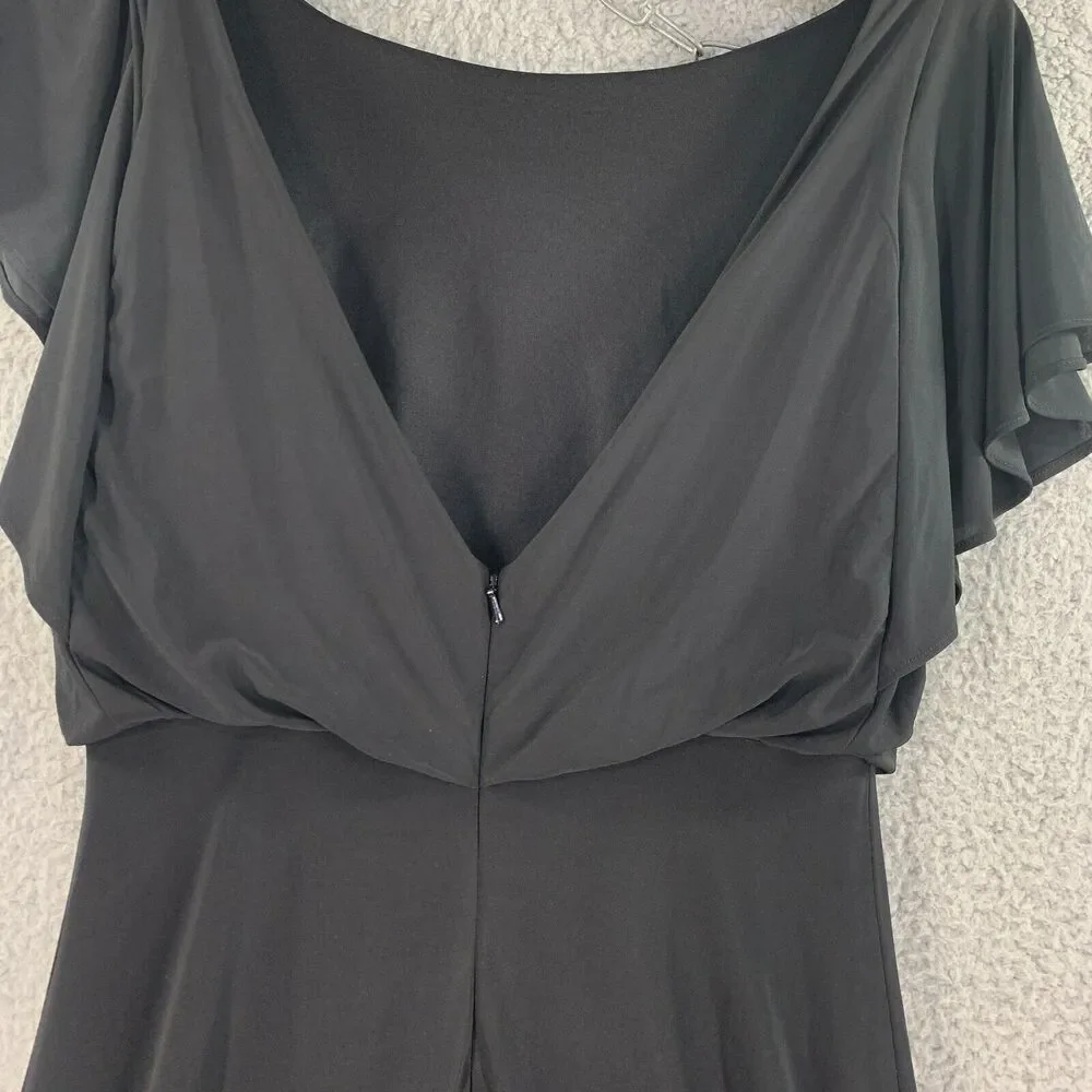 Formal Womens Long dress Sz 8 Jenny Yoo Bridesmaid Evening Mother Maxi Flowy - Picture 10 of 16